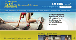 Desktop Screenshot of drjamestalkington.com